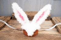 Cottontail Crown - Easter Bunny Head Piece for Mini Horse