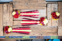 Sunset Suite - Set of Four Easy Clip Flower Fascinators