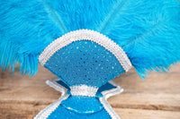 Carribean Can Can - Feathered Mini Headdress and Tail Fascinator for Mini Horse