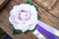 Whisper of a Rose - Set of Four Easy Clip Flower Fascinators