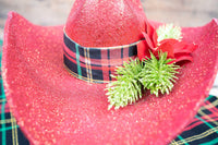 Plaid and Plentiful - Cowboy Hat and Bandana for Mini Horse