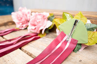 Rose Blush - Set of Four Easy Clip Flower Fascinators