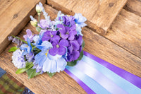 Wild Flower Power - Set of Four Easy Clip Flower Fascinators