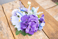 Wild Flower Power - Set of Four Easy Clip Flower Fascinators