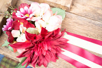 Blush Royale - Set of Four Easy Clip Flower Fascinators