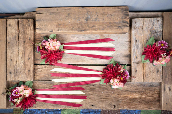 Blush Royale - Set of Four Easy Clip Flower Fascinators