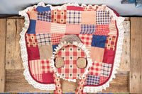Miss Colonial Charm - Bonnet and Cape for Mini Horse