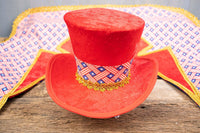 Yankee Doodle Dandy - July 4th Costume with Hat and Tuxedo Vest for Mini Horse