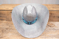 Silver Mesa Strider - Cowboy Hat and Bandana for Mini Horse