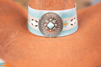 Blue Canyon Drifter - Navajo Cowboy Hat and Bandana for Mini Horse