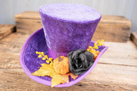 Jack Around Town - Costume with Top Hat and Halloween Tuxedo Vest for Mini Horse