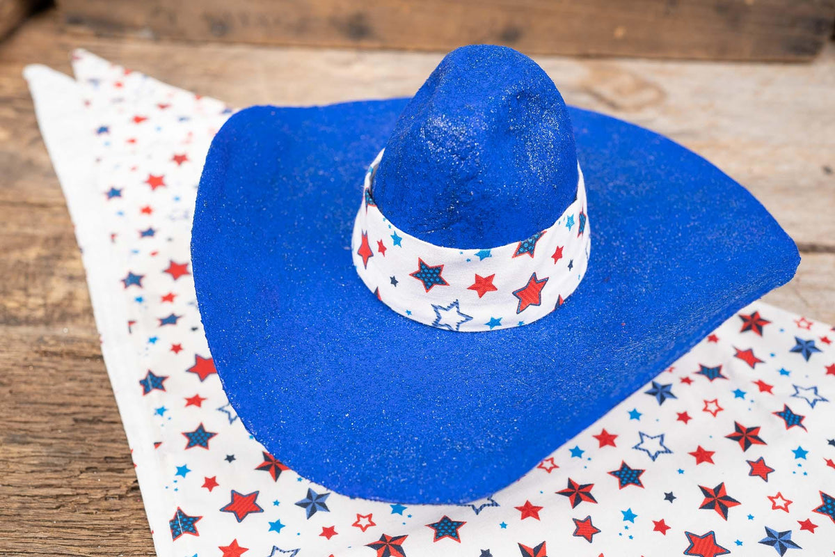 Freedom Buckaroo - Hat and Bandana for Mini Horse