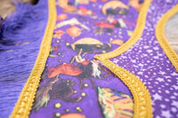 Hi Ho Hocus Pocus - Fancy Cowboy Set with Hat, Fringed Shawl and Tail Fascinator