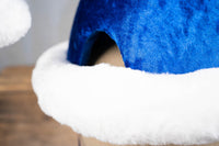 Sapphire Santa - Santa Hat - Christmas Hat for Miniature Horse