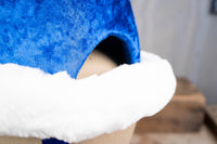 Sapphire Santa - Santa Hat - Christmas Hat for Miniature Horse
