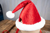 Deep Cheery Red - Santa Hat - Christmas Hat for Miniature Horse