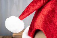 Deep Cheery Red - Santa Hat - Christmas Hat for Miniature Horse