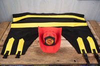 Lil’ Fire Chief - Costume for Mini Horse with Classic Fire Hat and Emergency Jacket