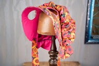 Sunflower Splendor - Prairie Hat Bonnet for Mini Horse