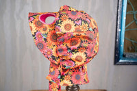 Sunflower Splendor - Prairie Hat Bonnet for Mini Horse