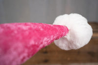 Bubblegum Santa - Santa Hat - Christmas Hat for Miniature Horse