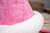Bubblegum Santa - Santa Hat - Christmas Hat for Miniature Horse