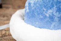 Sky Blue Santa - Santa Hat - Christmas Hat for Miniature Horse