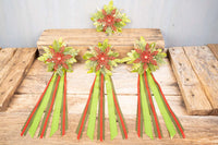 Hot for the Holidays - Set of Four Holiday Easy Clip Fascinators