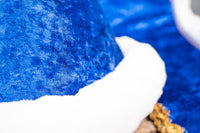 Sapphire Santa - Hat and Velvet Embroidered Cape for Mini Horse