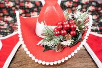 Nutcracker Cowboy - Costume for Mini Horse, Hat, Shawl and Tail Fascinator