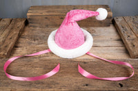 Bubblegum Santa - Santa Hat - Christmas Hat for Miniature Horse