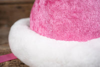 Bubblegum Santa - Santa Hat - Christmas Hat for Miniature Horse