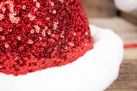 Cherry Sparkle Santa - Christmas Hat for Miniature Horse