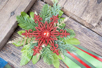 Hot for the Holidays - Set of Four Holiday Easy Clip Fascinators