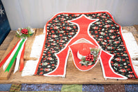 Nutcracker Cowboy - Costume for Mini Horse, Hat, Shawl and Tail Fascinator
