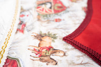 Cozy Cowboy Christmas - Costume for Mini Horse, Hat, Shawl and Tail Fascinator