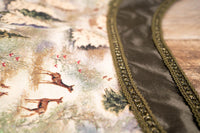 Woodland Wassailer - Holiday Costume with Classic Bonnet, Cape and tail fascinator for Mini Horse