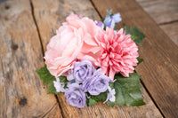 Delightful and Delicious  - Set of Four Easy Clip Flower Fascinators