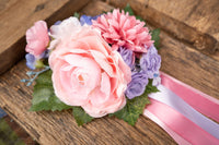 Delightful and Delicious  - Set of Four Easy Clip Flower Fascinators