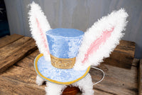 Azure Jubilee - Top Hat with Bunny Ears for Mini Horse