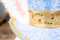 Azure Jubilee - Top Hat with Bunny Ears for Mini Horse