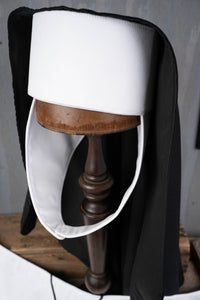 Mini Superior - Religious Costume with Nun Wimple, Habit and cross for Mini Horse