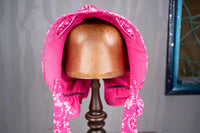 Raspberry Radiance  - Prairie Hat for Mini Horse