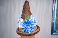 Bluebell Burrow - Gnome Hat for Miniature Horse