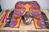 Little Chief - Fancy Cowboy Set with Hat, Fringed Shawl and Tail Fascinator