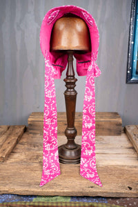 Raspberry Radiance  - Prairie Hat for Mini Horse