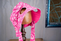 Raspberry Radiance  - Prairie Hat for Mini Horse