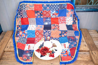 Brave and Beautiful - Hat and Quilted Cape for Mini Horse