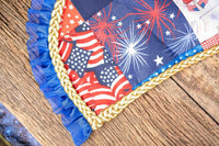 Brave and Beautiful - Hat and Quilted Cape for Mini Horse