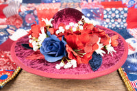 Red Flair - Hat and Quilted Cape for Mini Horse